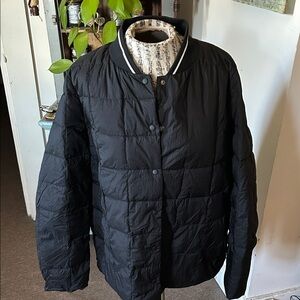 Trina Turk Black Puffer Jacket